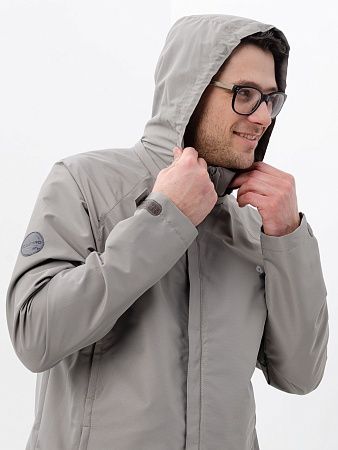 Летняя мужская куртка 241373, цвет серый туман