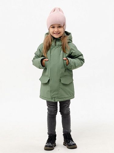 Осенняя  детская мембранная куртка &amp;quot;233320&amp;quot; цвет  Олива