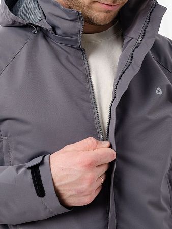 Летняя мужская куртка 241373, цвет асфальт