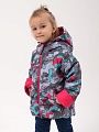 Демисезонная детская мембранная куртка Немо, цвет оазис/фуксия