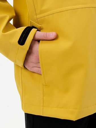 Детская мембранная куртка 243327 Pro, цвет горчица
