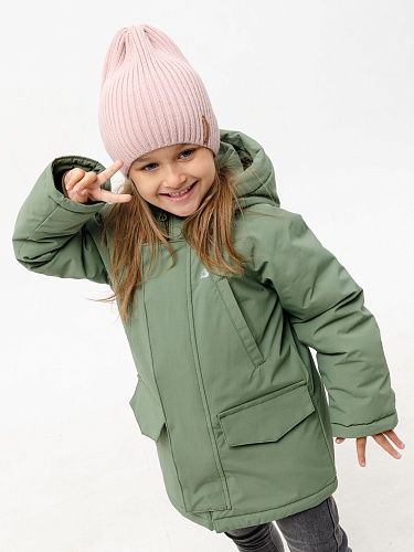 Осенняя  детская мембранная куртка &amp;quot;233320&amp;quot; цвет  Олива
